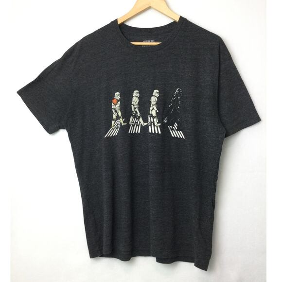 Star Wars Darth Vader x The Beatles Abbey Road Tee Shirt XL - Picture 2 of 5